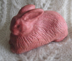 Pink Ivory bunny