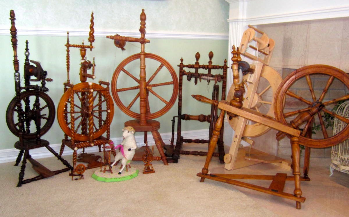 spinning wheel collection